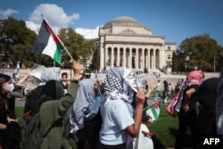 Columbia Üniversitesi'ndeki protestolarda olaylar büyüyünce kampüse polis girerek müdahalede bulunmuştu.